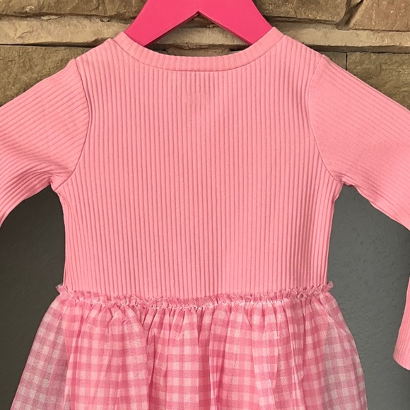 NWT Mud Pie Sequin Western Tutu Dress Cowgirl Birthday Party Plaid Pink 2T-3T - Picture 6 of 10